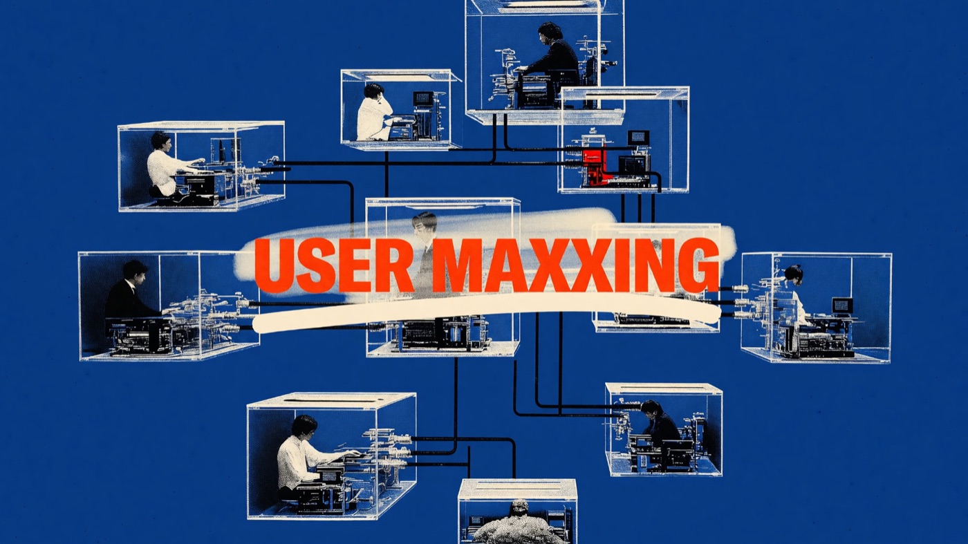 User maxxing